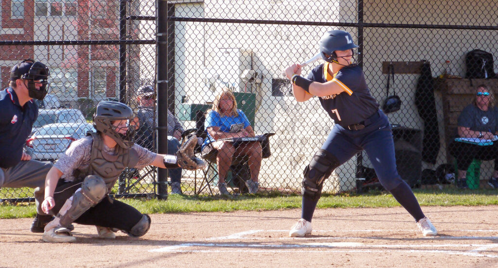 Lancaster's Kendall Brown bats