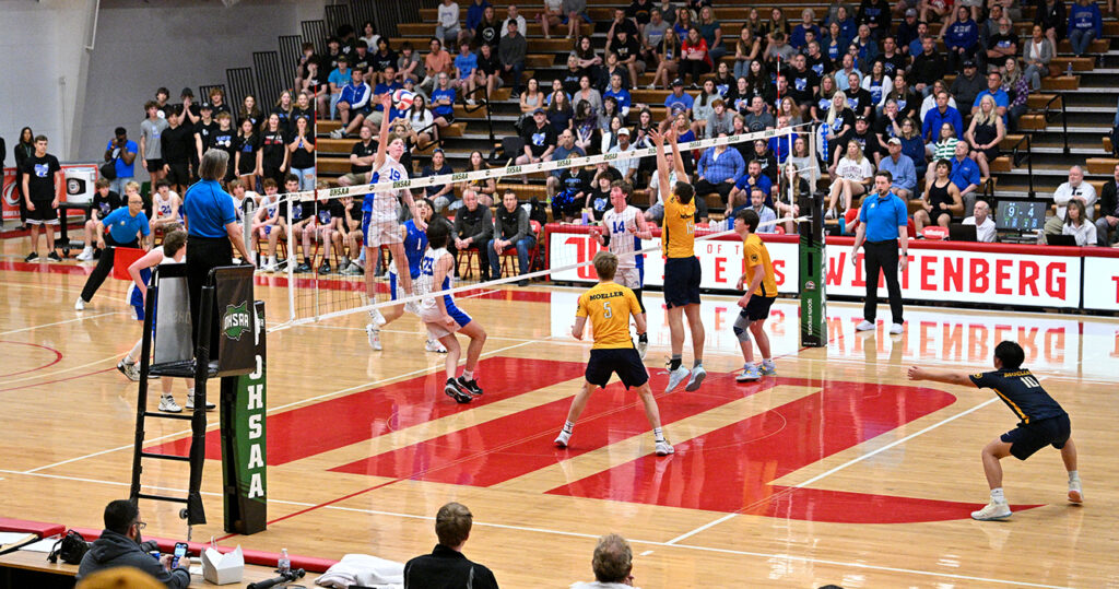 Olentangy Liberty vs. Moeller court shot