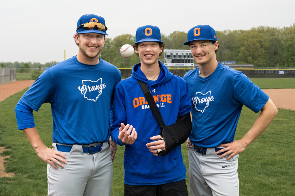 Olentangy Oranges's Cahill, Scholvin, and Tabor portrait