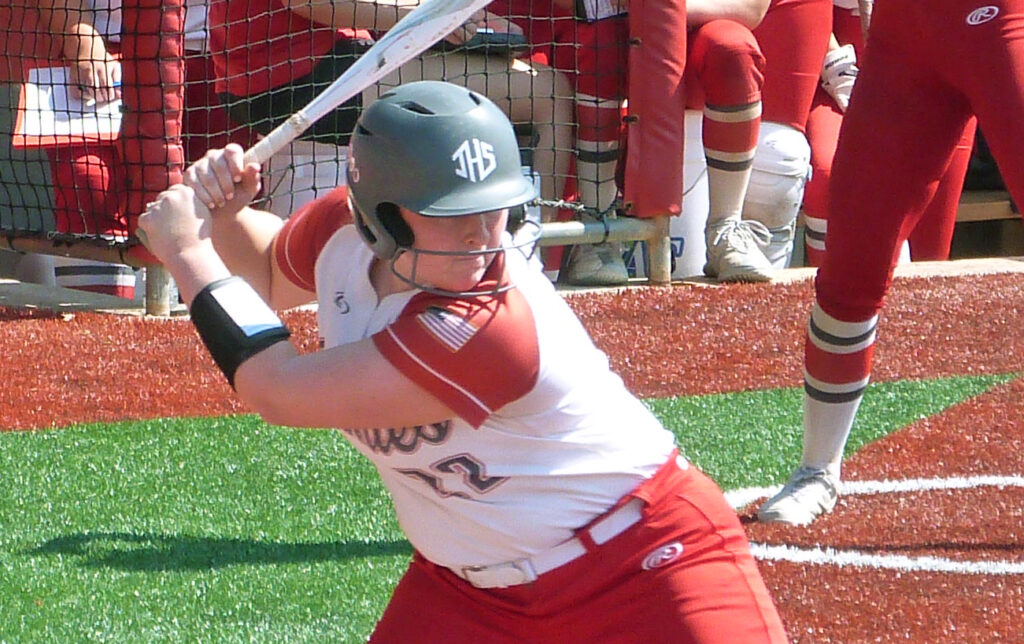 Johnstown's Dakota Staffan bats