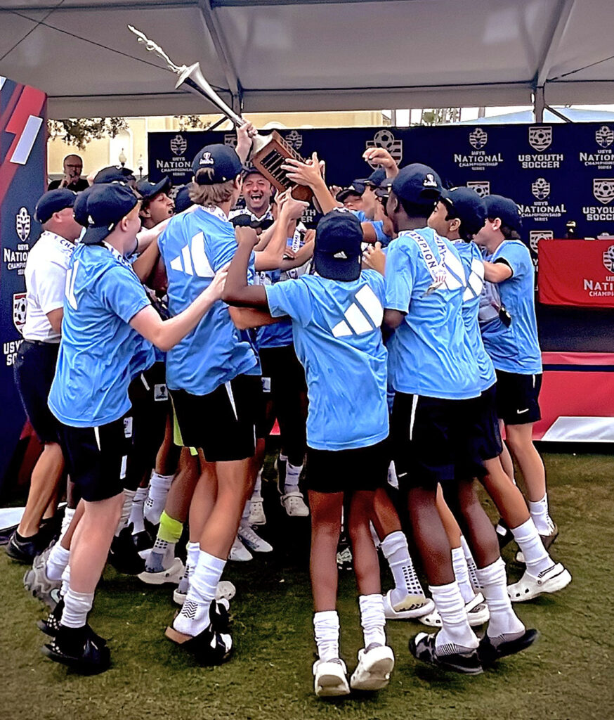 Club Ohio boys soccer team celebrates 1st national title