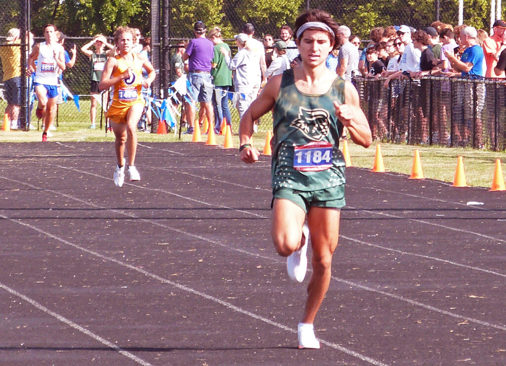 Dublin Jerome's Sam Ricchiuti runs cross country