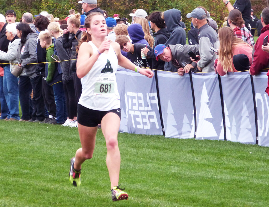 Dublin Jerome's Helen Randolph runs cross country