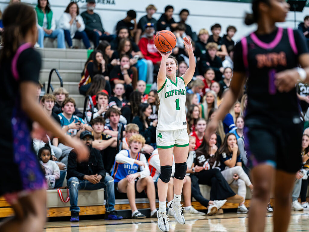 Dublin Coffman's Gwen Jenkin shoots