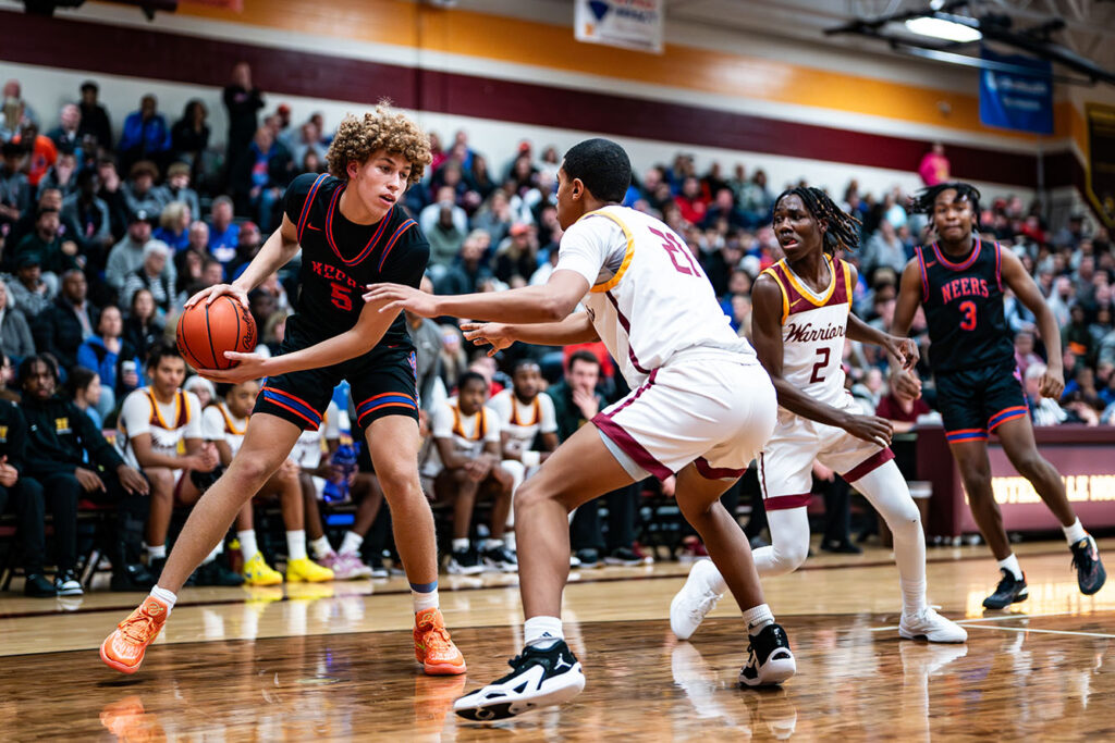 Olentangy Orange's Devin Brown looks to drive