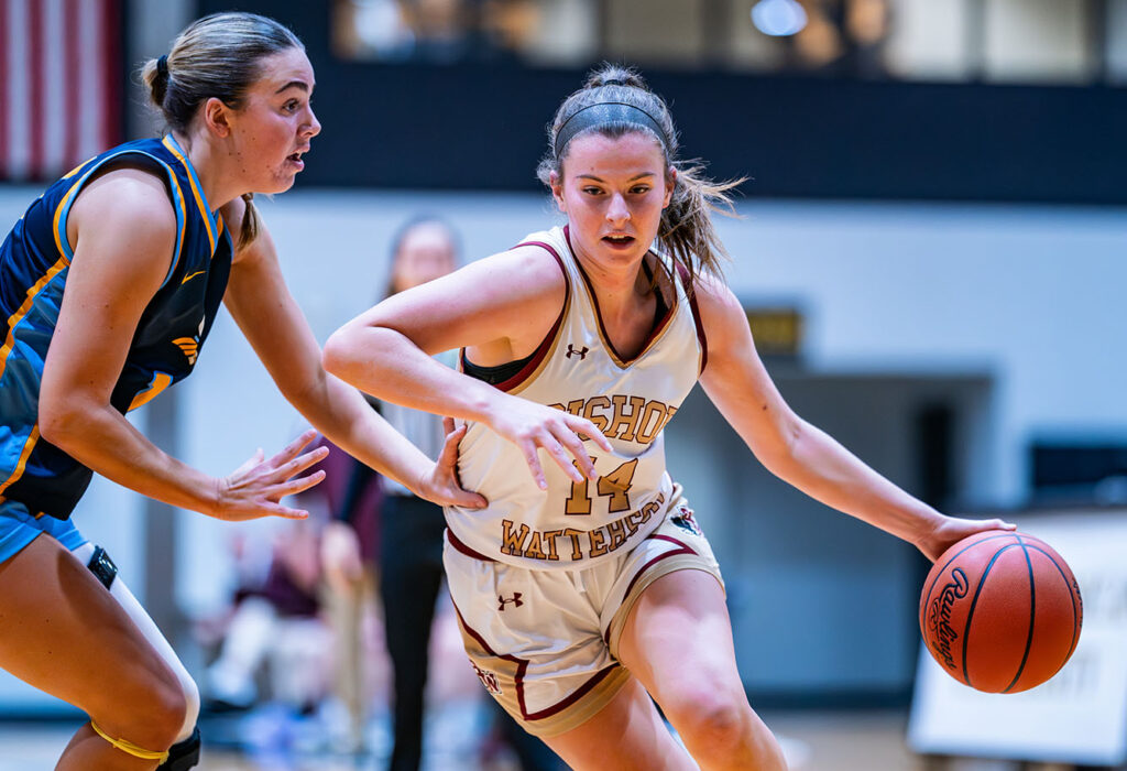 Watterson's Megan Goehring dribbles