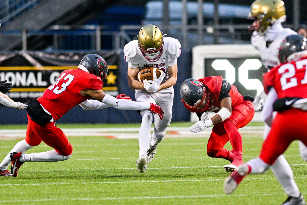 Watterson's Mark Biagi returns kickoff