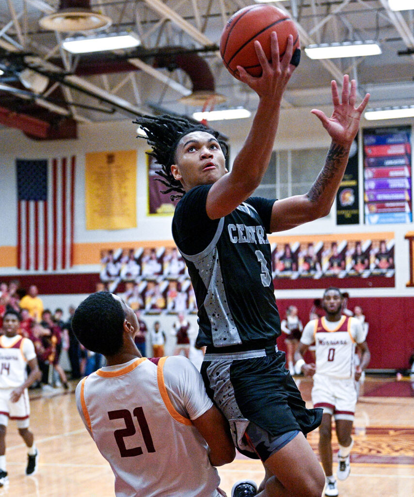 Westerville Central’s Dallas Tucker drives