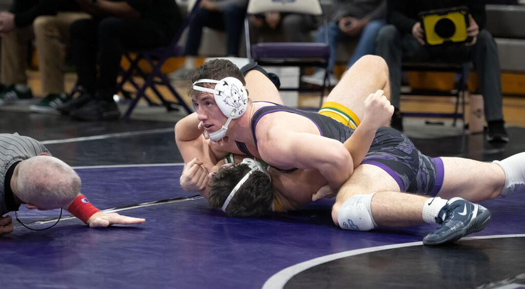 DeSales’ Lincon Shulaw pins opponent