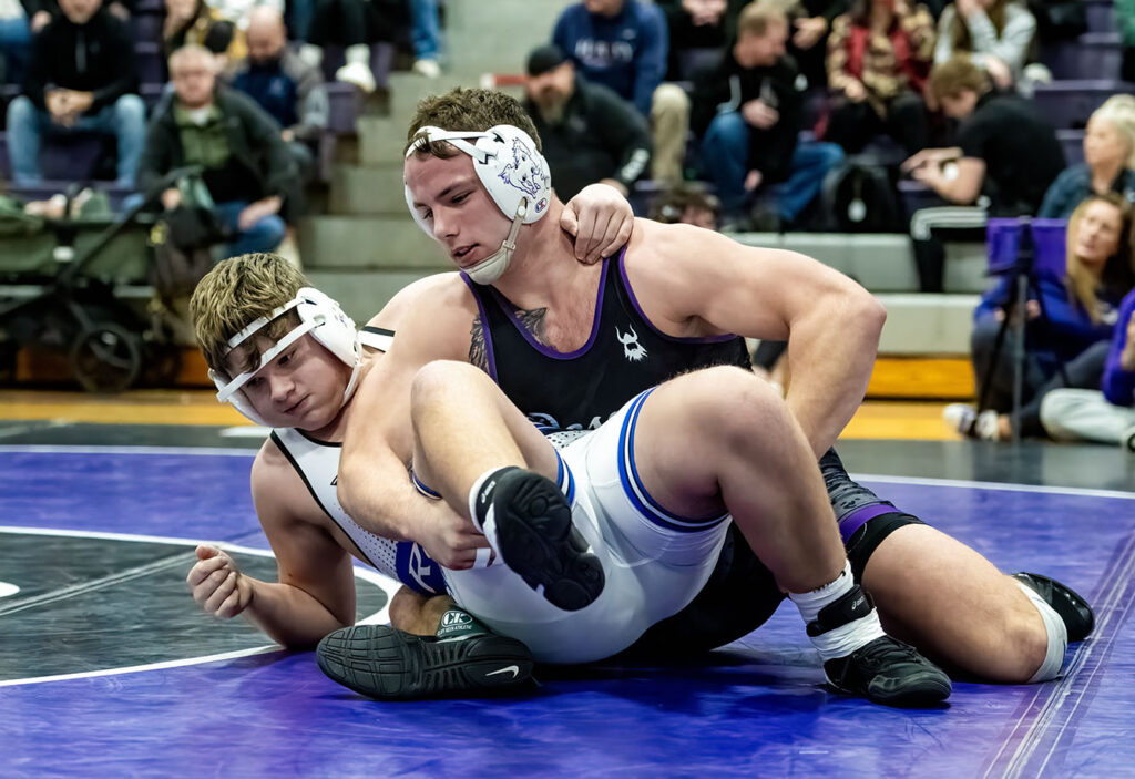 DeSales’ Max Shulaw wrestles on mat