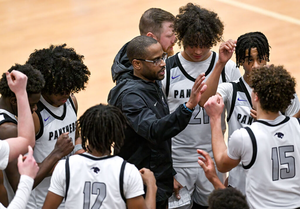 Pickerington North coach Jason Bates