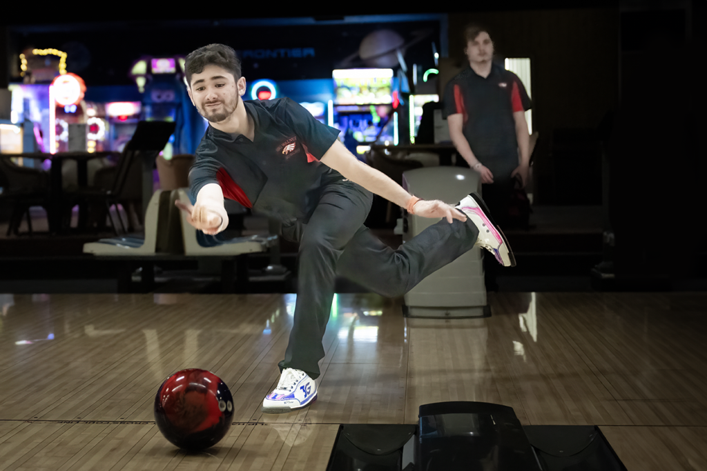 Big Walnut's Aidan Furukawa releases bowling ball