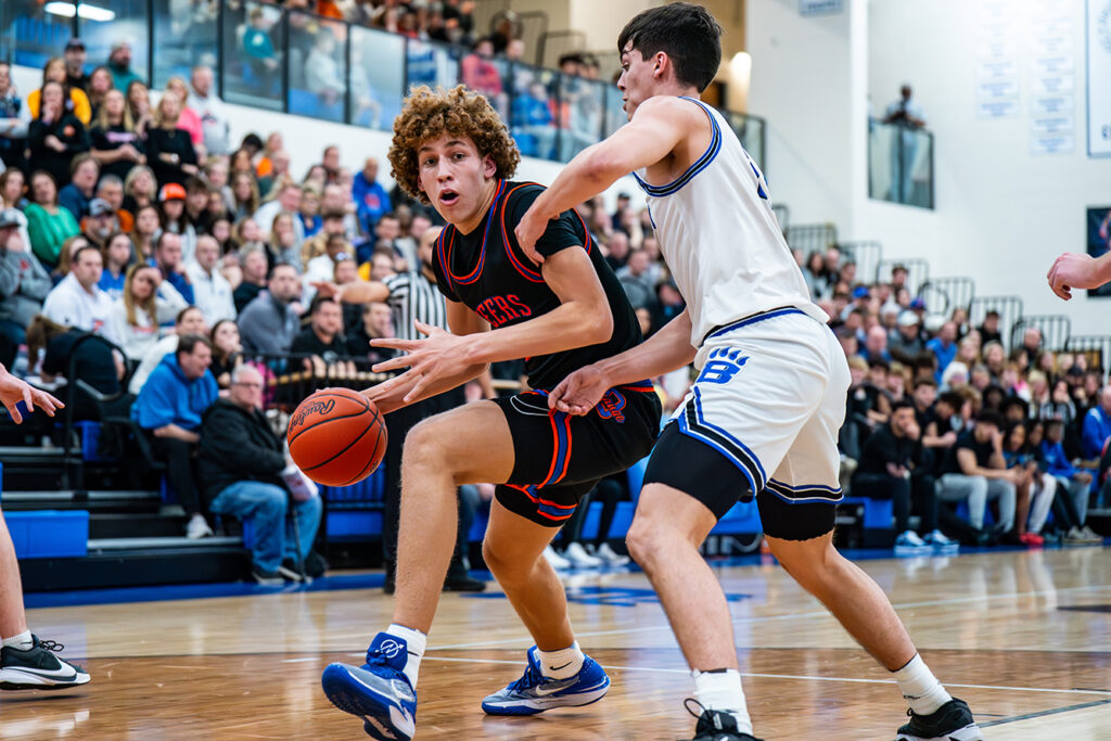 Olentangy Orange's Devin Brown drives