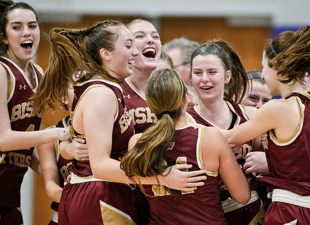 Watterson team celebrates win at DeSales