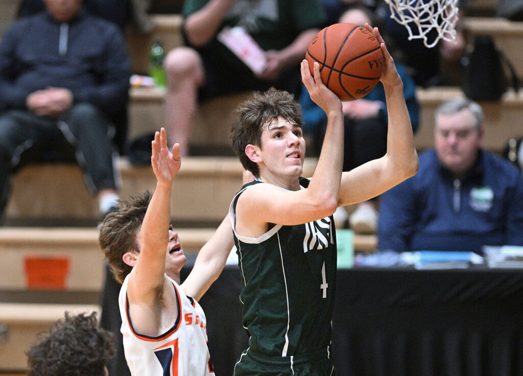 Fisher Catholic's Hyde O'Rielley shoots