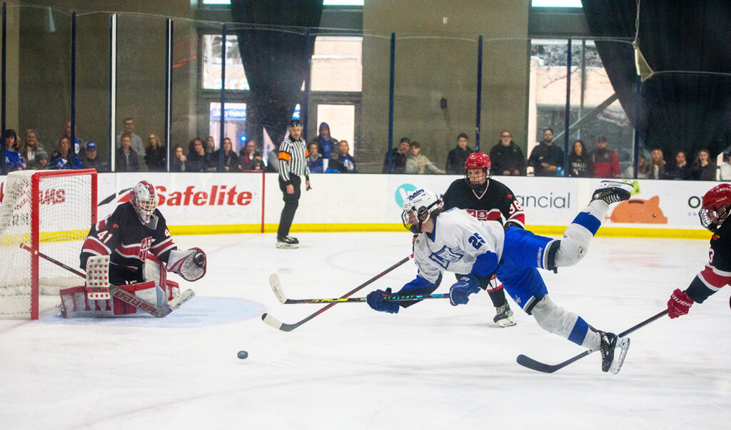 Olentangy Liberty's Carter Randle gets tripped