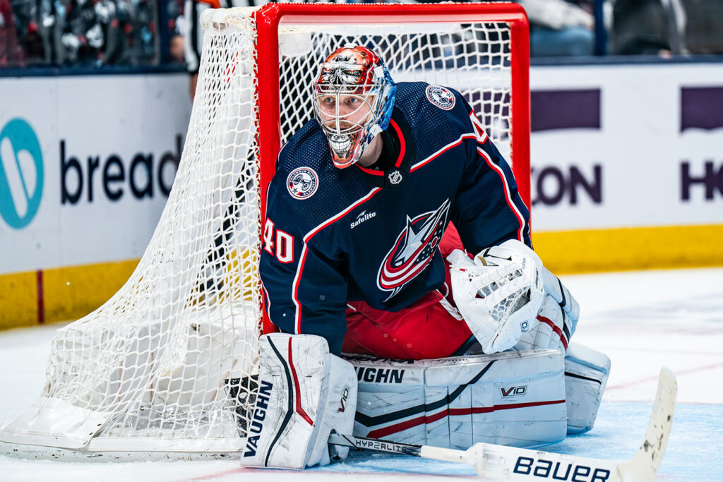 CBJ's Daniil Tarasov in net