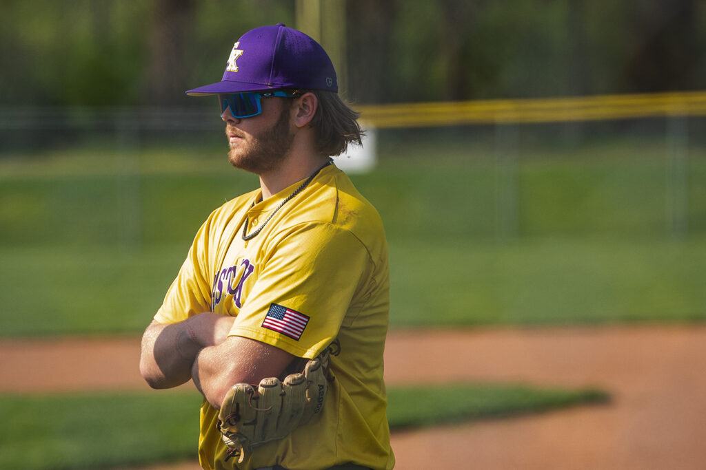 East Knox's Bryar Householder between innings