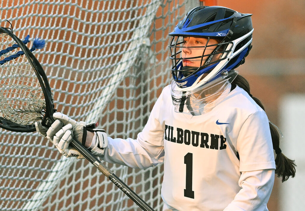 Worthington Kilbourne's Marissa Dolciato in net