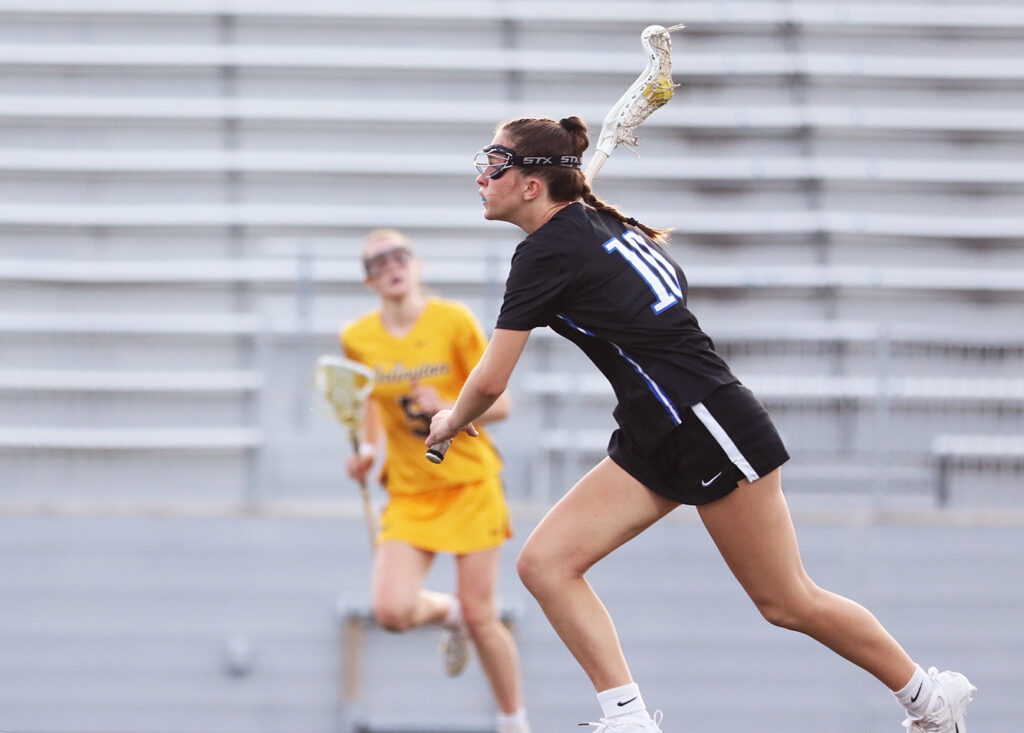 Olentangy Liberty's Eloise Pohmer attacks