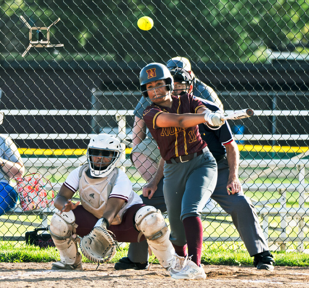 Westerville North's Ryanne Wilson bats