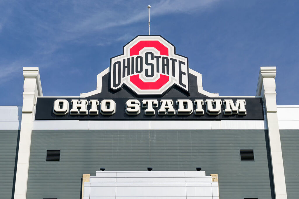 Ohio Stadium sign