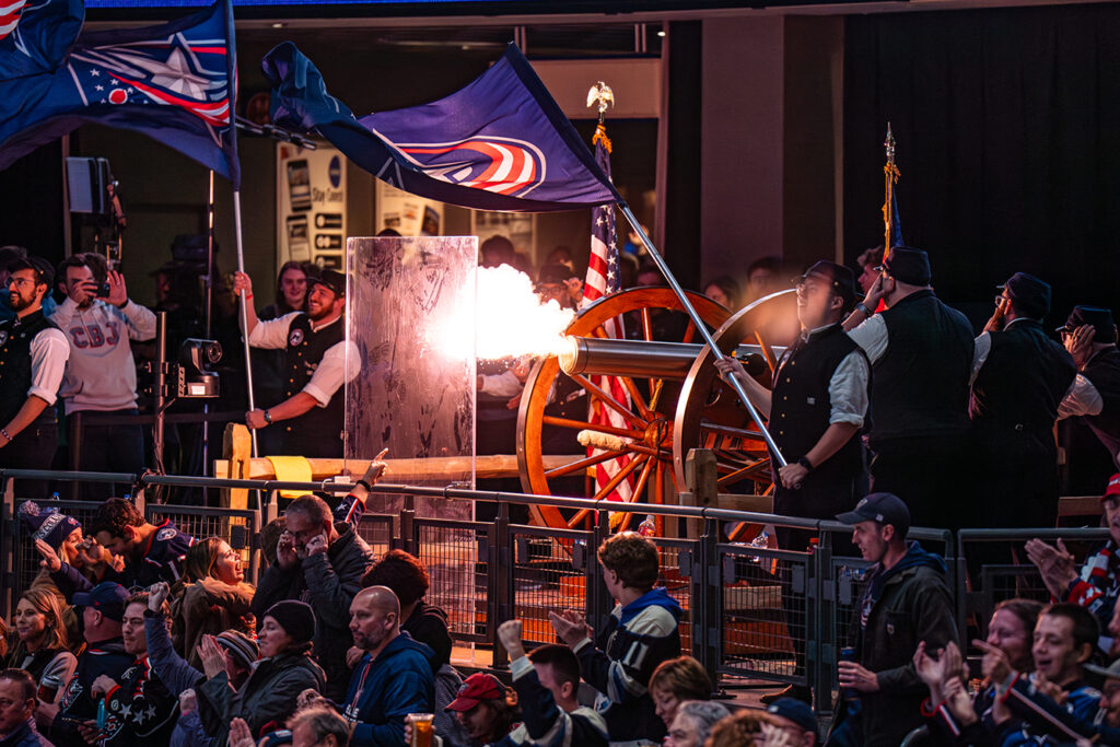 CBJ cannon firing