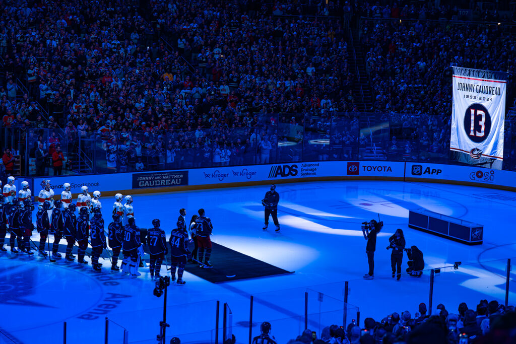 CBJ raise 13 banner