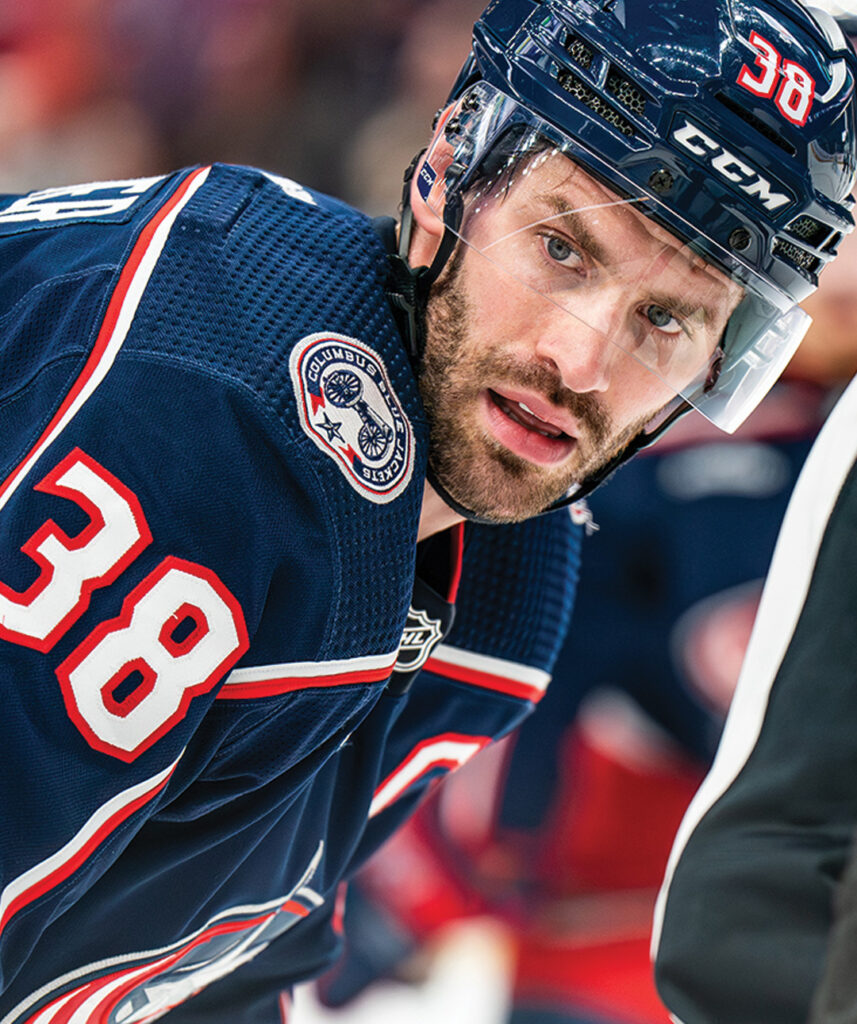 CBJ's Boone Jenner on ice