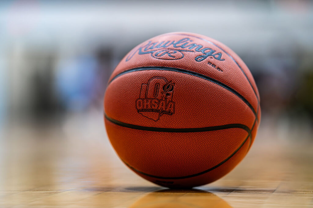 OHSAA basketball on court