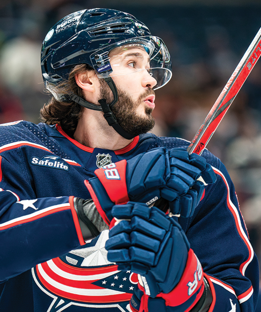 CBJ's Kirill Marchenko profile side graphic