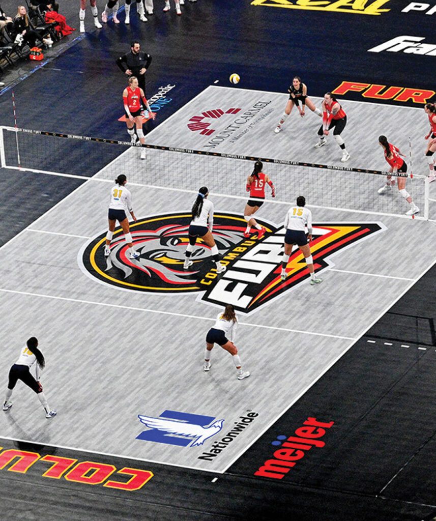 Fury court side graphic