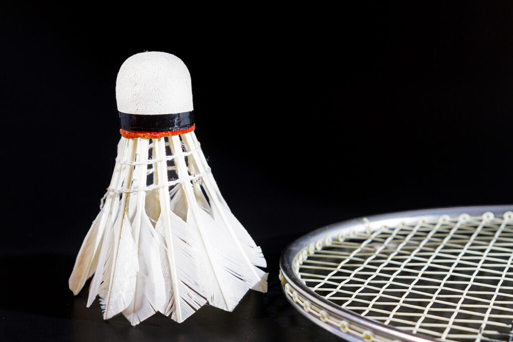 Badminton graphic