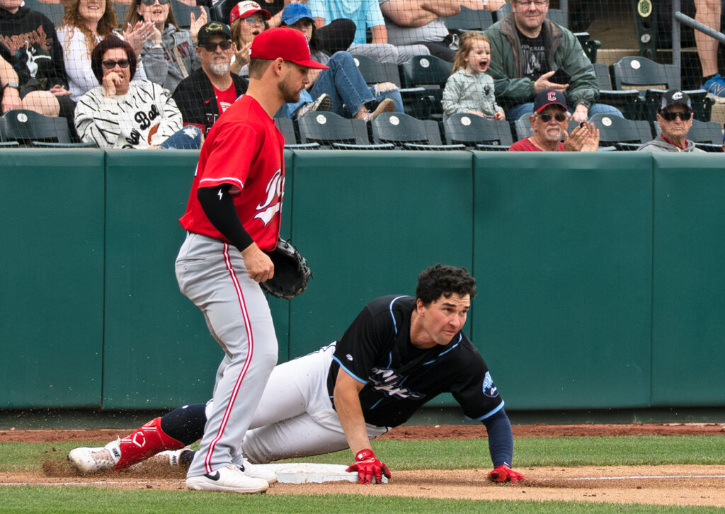 Clippers Will Brennan slides into third