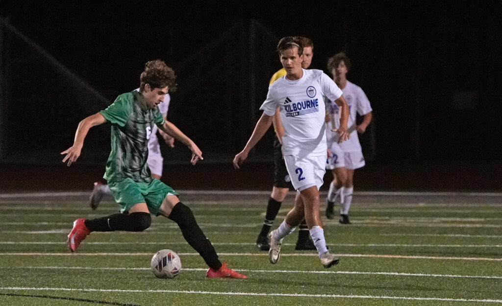 Dublin Scioto Carson Burch prepares to kick
