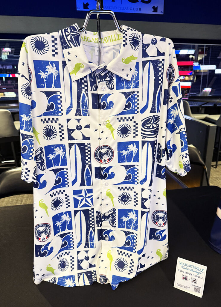 CBJ Margaritaville shirt