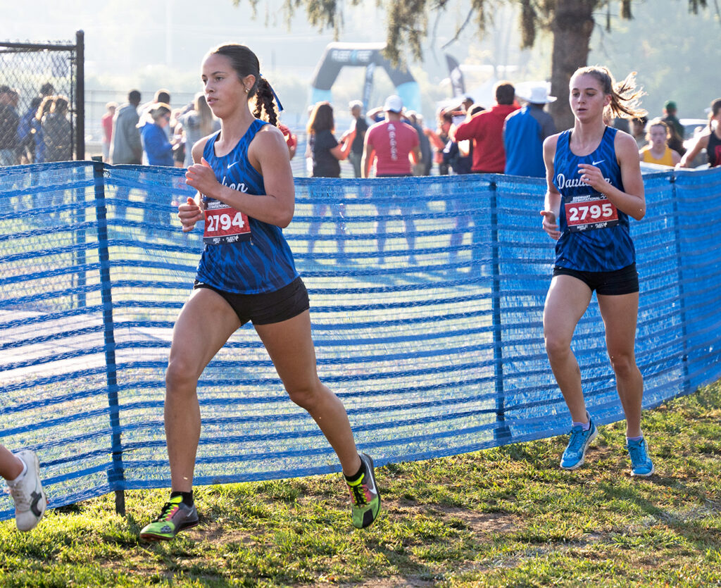 Hilliard Davidson's Gemma Pusateri and Laken Wenclewicz