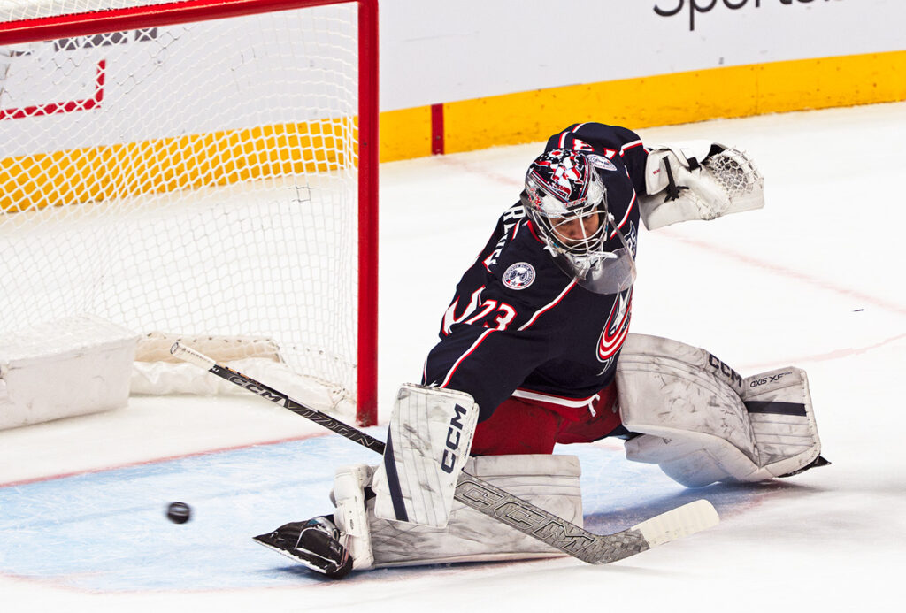 CBJ Jet Greaves makes save