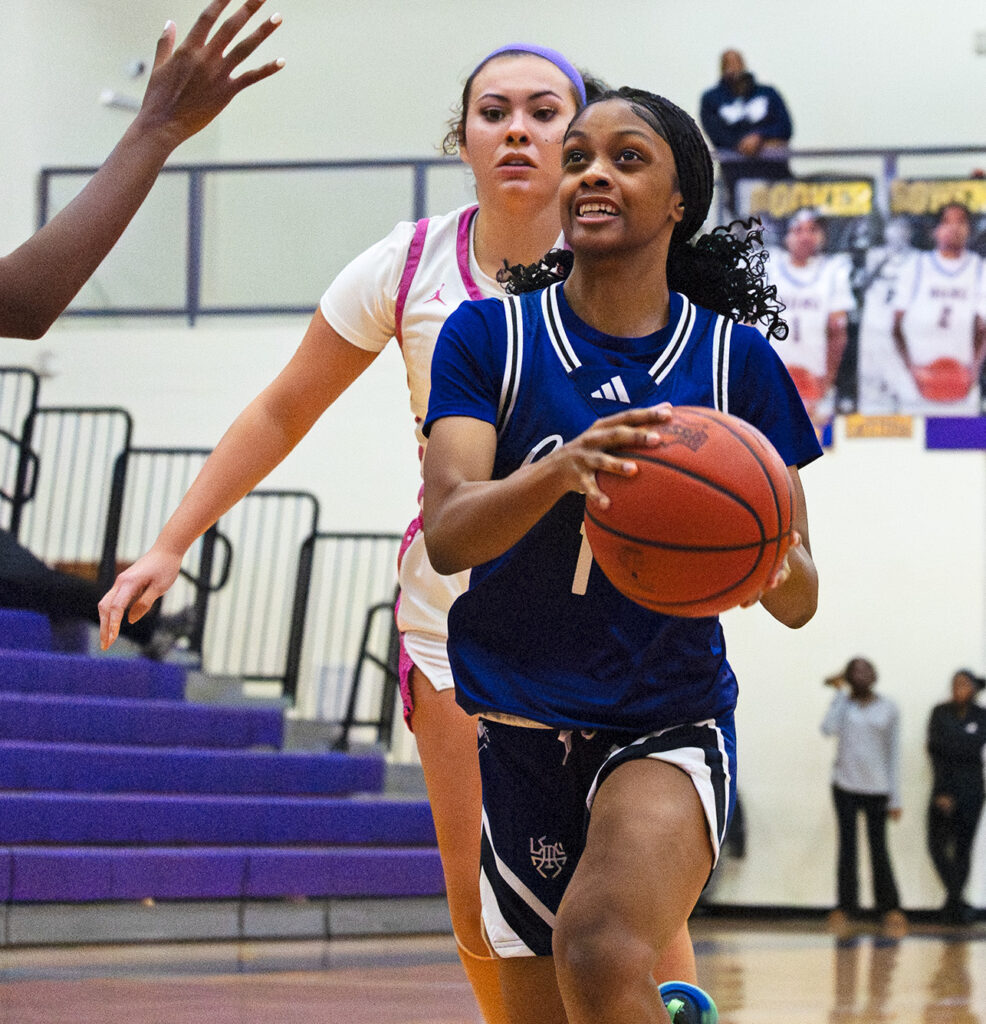 Pickerington Central Gabby Plair drives