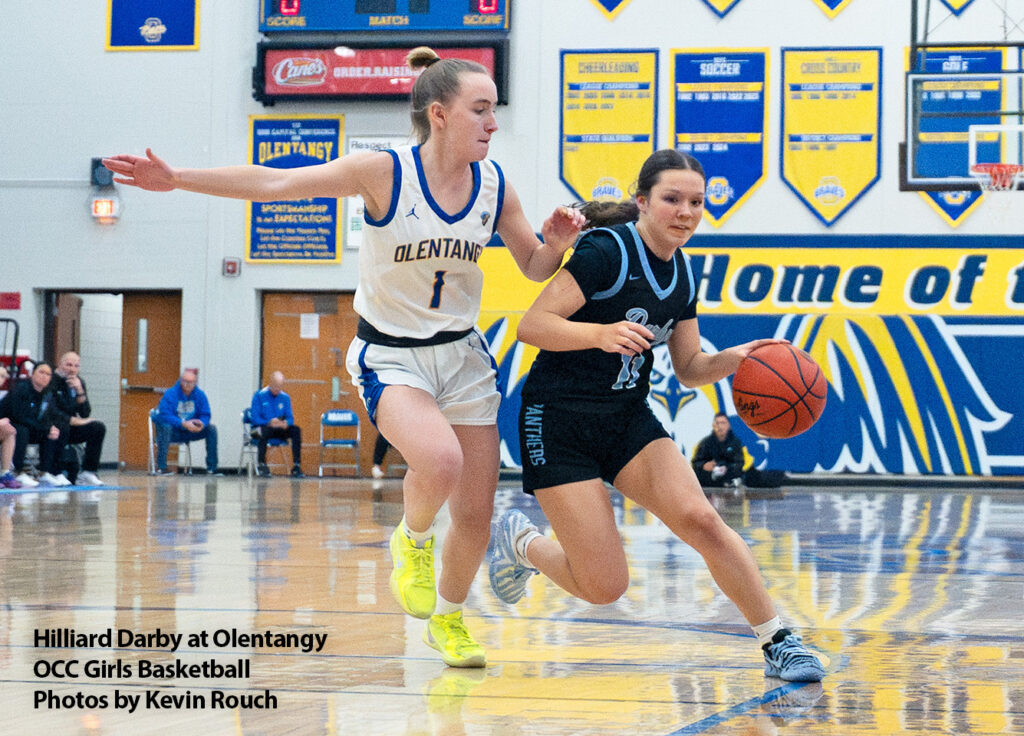 Darby's Taylor Cahill drives