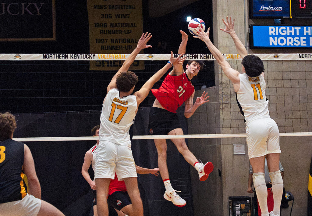 OSU's Aaron Grimm with kill