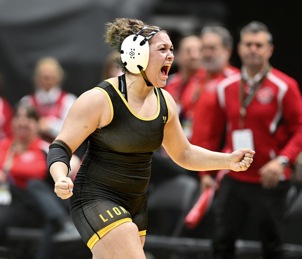 Gahanna's KyLee Tibbs emotional win