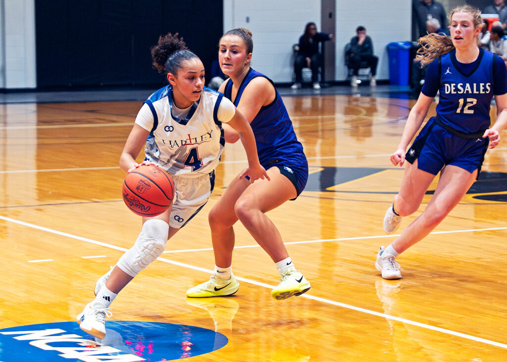 Hartley's Meira Mullins drives