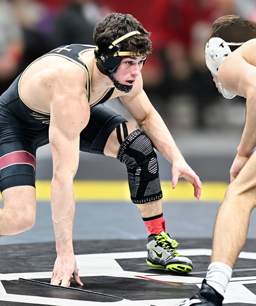 Watterson's James Lindsay wrestles
