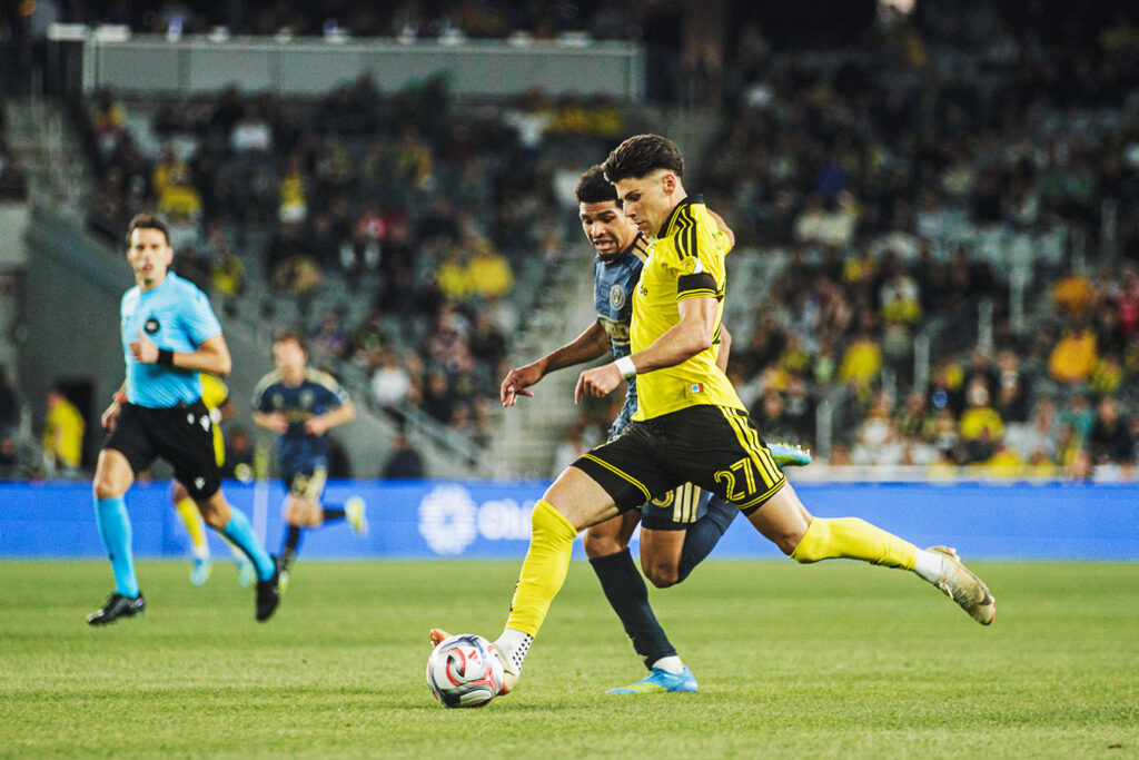 Crew Max Arfsten attacks. Courtesy Crew