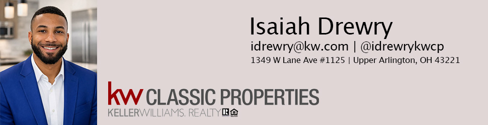 Isaiah Drewry realtor banner