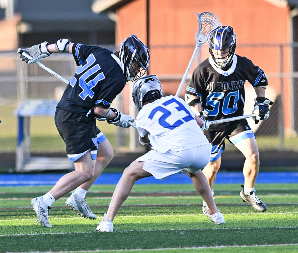 Kilboune's Luke Page competes