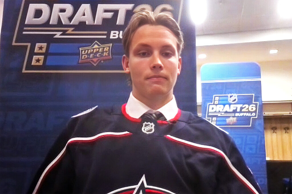CBJ draft choice Oscar Hemming