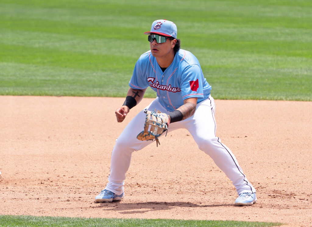 Clippers' Ralphy Velazquez plays first base