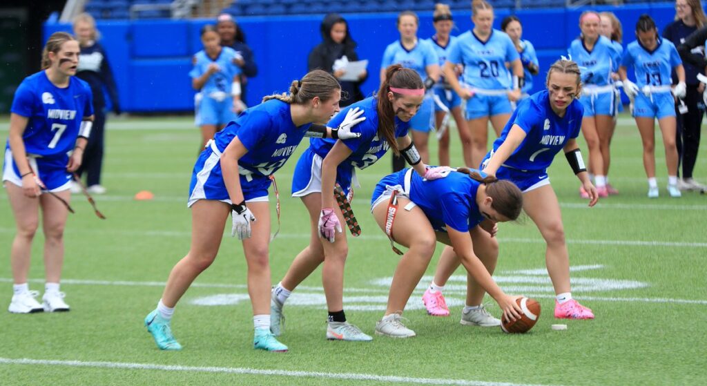 Flag football game
